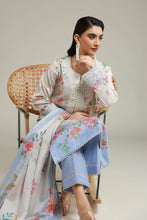 Load image into Gallery viewer, KHAADI SATIN Unstitched 3pc suit (110FD1)