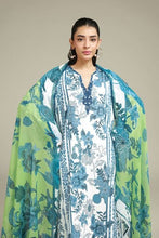 Load image into Gallery viewer, KHAADI SATIN Unstitched 3pc suit (111FD1)