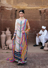 Load image into Gallery viewer, KAHF by ELAF Printed lawn collection with Chiffon Dupatta KPS-2A (YASMEEN) Unstitched'26