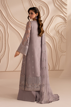 Load image into Gallery viewer, Lamisah Izhare luxury Chiffon Embroidered Suit |Lavender Dream| Unstitched D-05