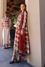 Load image into Gallery viewer, Maria B MPrints Embroidered Lawn suit |Unstitched MPT-2903-A
