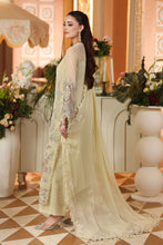 Load image into Gallery viewer, Maria.B Luxury Chiffons Embroidered  Suit | Unstitched | Party wear MPC-26-208 (PASTEL SUNSHINE)'26