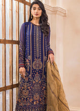 Load image into Gallery viewer, Farasha Embroidered Chiffon collection 09-GYPSY