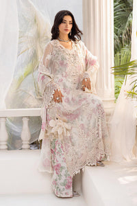 Maria.B Luxury Embroidered Chiffon Suit | Unstitched | Wedding Wear |MPC-25-101