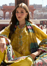 Load image into Gallery viewer, KAHF by ELAF Printed lawn collection with Chiffon Dupatta KPS-8A (ZARAFSHAN) Unstitched'26