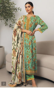 RIMJHIM by WAHAB NOOR bana doria printed DES:7156 3pc Unstitched