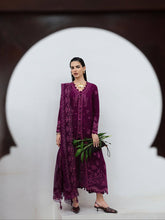Load image into Gallery viewer, QALAMKAR Qline Embroidered linen winter collection KL-01 (VEYRAH) UNSTITCHED