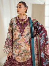 Load image into Gallery viewer, BIN İLYAS Viscose Unstitched 3pc winter collection 1104-B