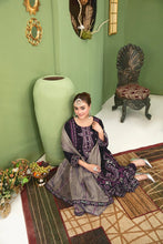 Load image into Gallery viewer, Tawakkal velvet Party Wear Winter D#3693