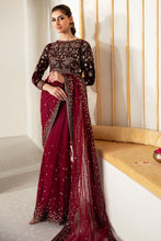 Load image into Gallery viewer, Jazmin EMBROIDERED Pure Velvet Article NO:VF-2016 Unstitched (SAREE)