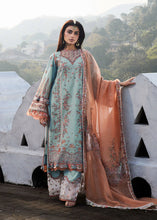 Load image into Gallery viewer, Hussain Rehar LUXURY lawn 2025 D#672(MALIBU) Unstitched