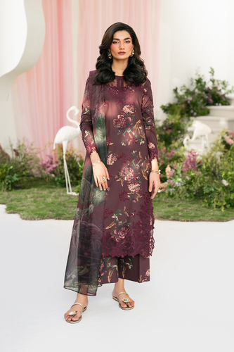 IZNIK EMBROIDERED Festive edition IFE-10 Unstitched '25