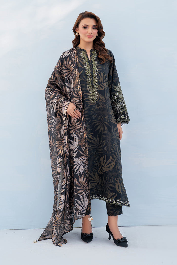 Baroque Summer | Luxury Pret 25 | Unstitched VISCOSE SILK UF-4042
