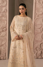 Load image into Gallery viewer, Lamisah Izhare luxury Chiffon Embroidered Suit |WHITE ROSE| Unstitched D-08
