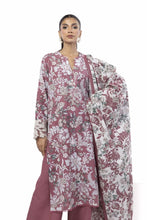Load image into Gallery viewer, KHAADI winter Slub cotton  Unstitched 3pc suit (LKN65B)