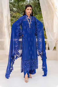 Maria.B Luxury Embroidered Chiffon Suit | Unstitched | Wedding Wear |MPC-25-103