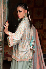 Load image into Gallery viewer, Maria B MPrints Embroidered Irish Linen suit |Unstitched MPT-3108-B '26