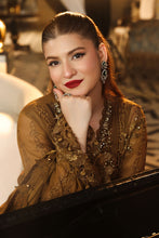 Load image into Gallery viewer, Maria.B Luxury Chiffons Embroidered  Suit | Unstitched | Party wear MPC-26-205 (MUSTARD)'26