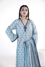 Load image into Gallery viewer, KHAADI lawn Unstitched 3pc suit (SS2410A)