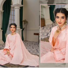 Load image into Gallery viewer, MANIZAY Premium Embroidered Dhanak suit with Dhanak Shawl | D-01