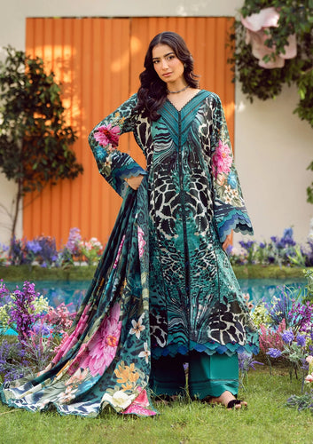 Elaf Premium Print |'25 |EPS-4A | Unstitched (SABLE LUXE)