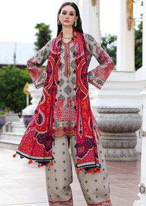 Charizma ANIIQ Embroidered Linen Collection ANW6-01 (Unstitched)