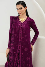 Load image into Gallery viewer, QALAMKAR Qline Embroidered linen winter collection KL-01 (VEYRAH)UNSTITCHED