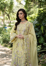 Load image into Gallery viewer, Elaf Premium Luxury embroidered lawn|BUTTER YELLOW|ELQ-7A | Unstitched'26