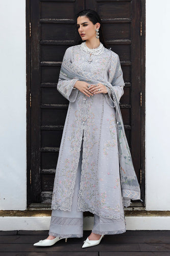 QALAMKAR QlineEmbroidered linen winter collection KL-02 (HAZE)UNSTITCHED