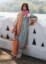 Load image into Gallery viewer, Hussain Rehar LUXURY lawn 2025 D#672(MALIBU) Unstitched