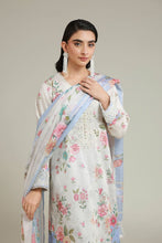 Load image into Gallery viewer, KHAADI SATIN Unstitched 3pc suit (110FD1)