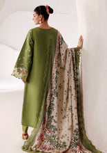Load image into Gallery viewer, NAQSH Seraphine Winter Edit'26 lawn collection D-00269 (Olive Green) Unstitched