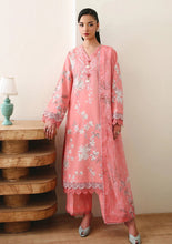 Load image into Gallery viewer, ROHEENAZ Éclat Garden Printed Lawn VOL4 D-505 (Azalea Grace) Unstitched