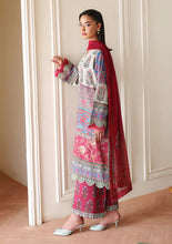 Load image into Gallery viewer, ROHEENAZ Éclat Garden Printed Lawn VOL4 D-502 (Rosette Dream) Unstitched