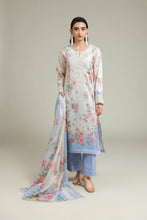 Load image into Gallery viewer, KHAADI SATIN Unstitched 3pc suit (110FD1)