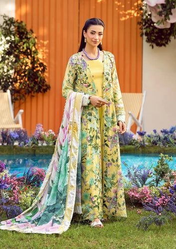 Elaf Premium Print |'25 |EPS-7A | Unstitched (DAISY FIELDS)
