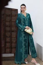 Load image into Gallery viewer, QALAMKAR QlineEmbroidered linen winter collection KL-11 (MEADOW) UNSTITCHED