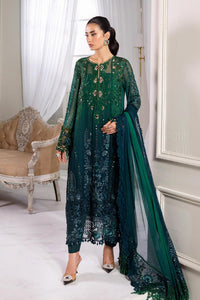Maria.B Luxury Embroidered Chiffon Suit | Unstitched | Wedding Wear |MPC-25-106