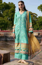 Load image into Gallery viewer, KAHF by ELAF Printed lawn collection with Chiffon Dupatta KPS-7A (NAZISH) Unstitched'26