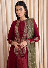 Load image into Gallery viewer, Jazmin EMBROIDERED RAW SILK Article NO:UR-7004 Unstitched