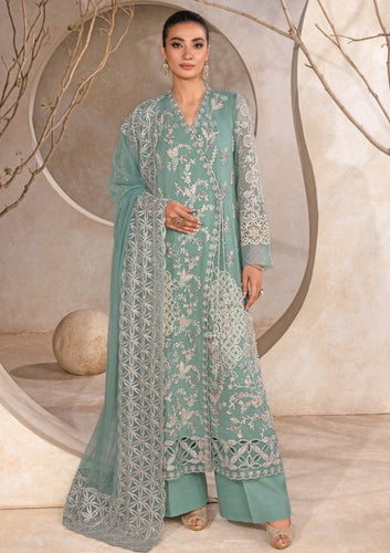 Rang Rasiya Designer Wedding Collection D-04 Unstitched ICE BLUE