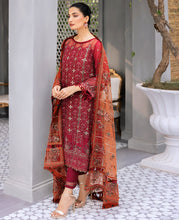 Load image into Gallery viewer, Xenia HERA Party wear Chiffon Unstitched 05-LIVIA