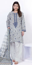 Load image into Gallery viewer, KHAADI lawn Unstitched 3pc suit (SS2401A)