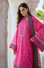 Load image into Gallery viewer, KAHF by ELAF Printed lawn collection with Chiffon Dupatta KPS-4B (GULNAR) Unstitched'26