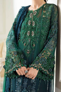 Maria.B Luxury Embroidered Chiffon Suit | Unstitched | Wedding Wear |MPC-25-106
