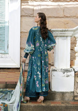 Load image into Gallery viewer, Elaf Premium Signature Embroidered Lawn Collection ESA-5A (OCEANA VEIL) unstitched'26