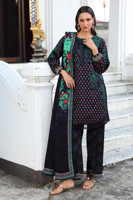 Charizma ANIIQ Embroidered Linen Collection ANW6-07 (Unstitched)