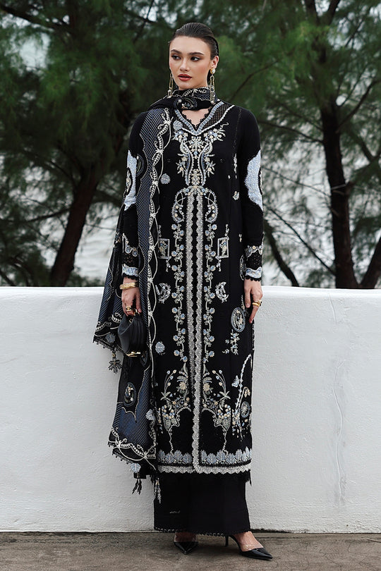 QALAMKAR QlineEmbroidered linen winter collection KL-09 (ZYRA)UNSTITCHED