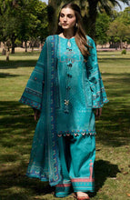Load image into Gallery viewer, KAHF by ELAF Printed lawn collection with Chiffon Dupatta KPS-5B (KEHKASHAN) Unstitched'26