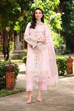 Load image into Gallery viewer, Rang Rasia Meharma Summer Embroidered Edit lawn Collection D-03 (ZINNIA)'26 Unstitched